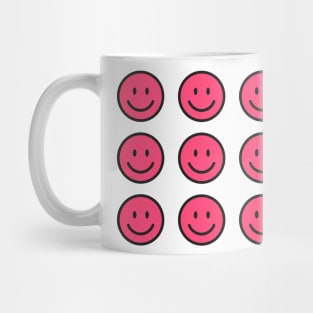 Pink emoji sticker pack Mug